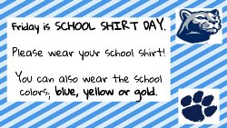 spirit day flyer