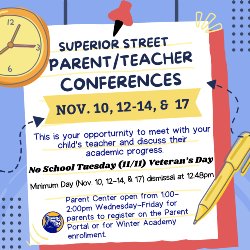 parent teacher conferenced