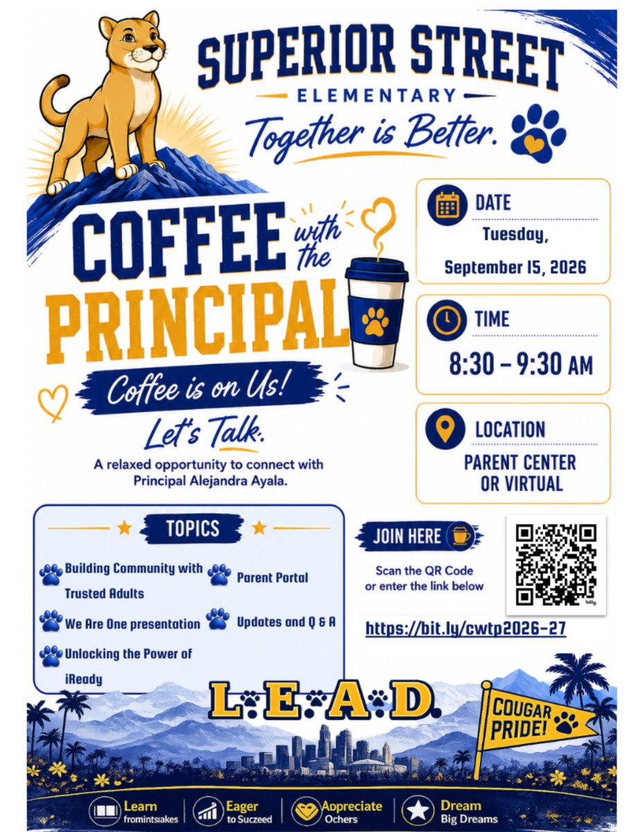 Coffee with the Principal